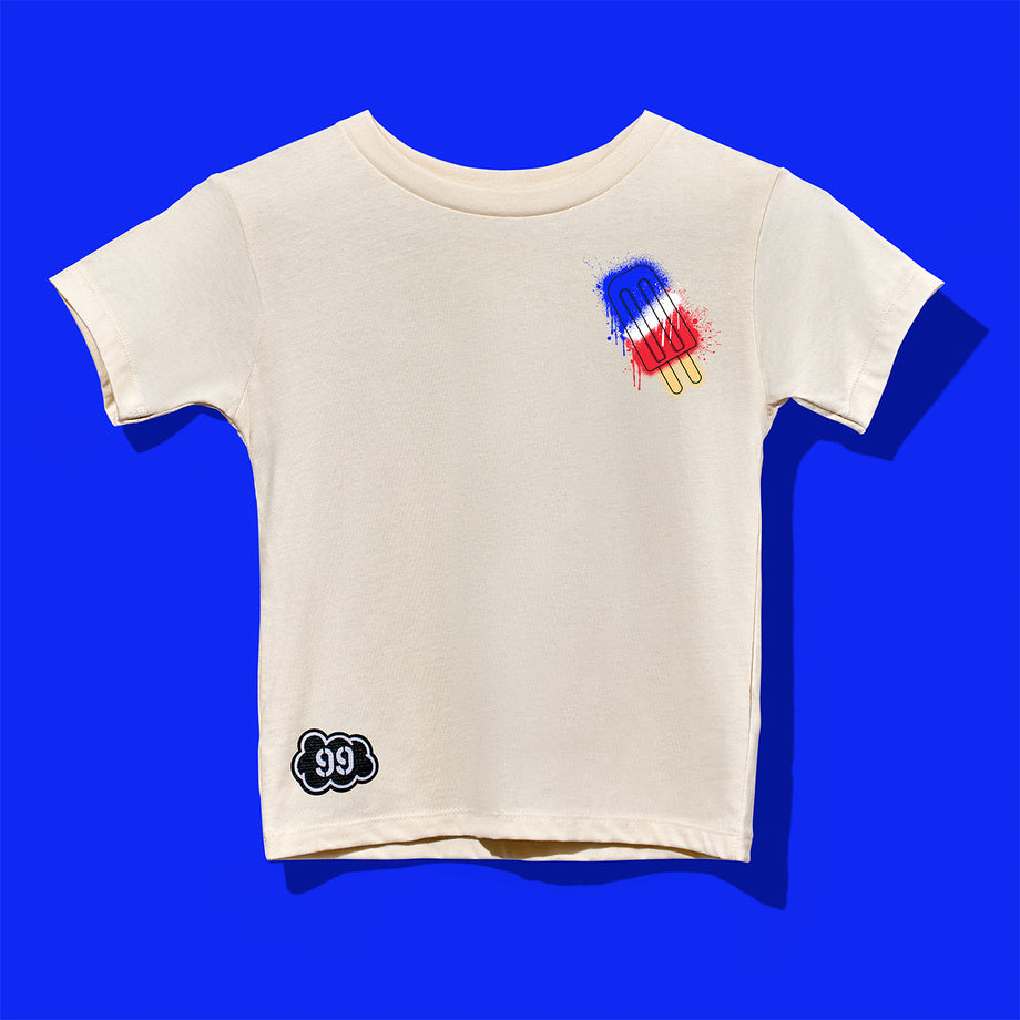 ★AWESOMEUS★ PUPPY AND CLOUD Crop Short Sleeve T-Shirt 5COL toddler-staple-tee-heather-